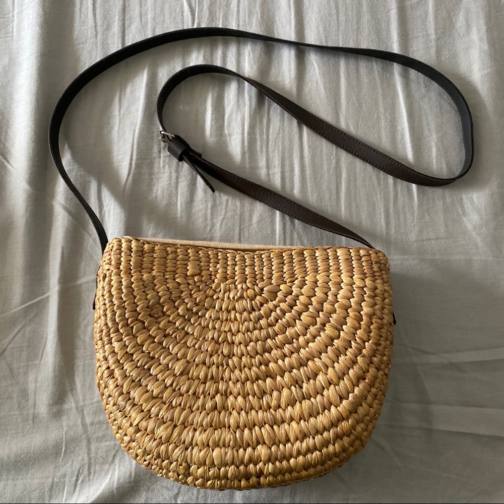 Woven Crossbody Bag